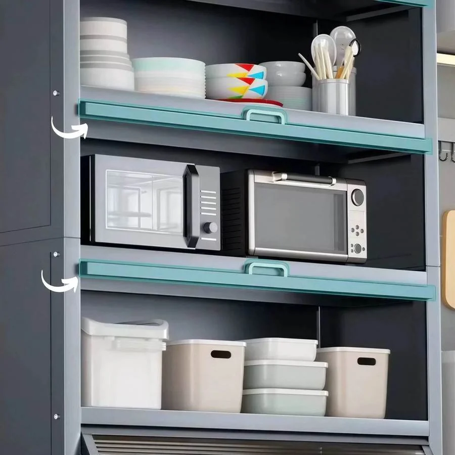[PAGUE 1 LEVE 2] Armário Multifuncional — Organizador Resistente para Cozinha, Banheiro e Lavanderia — imagem 3